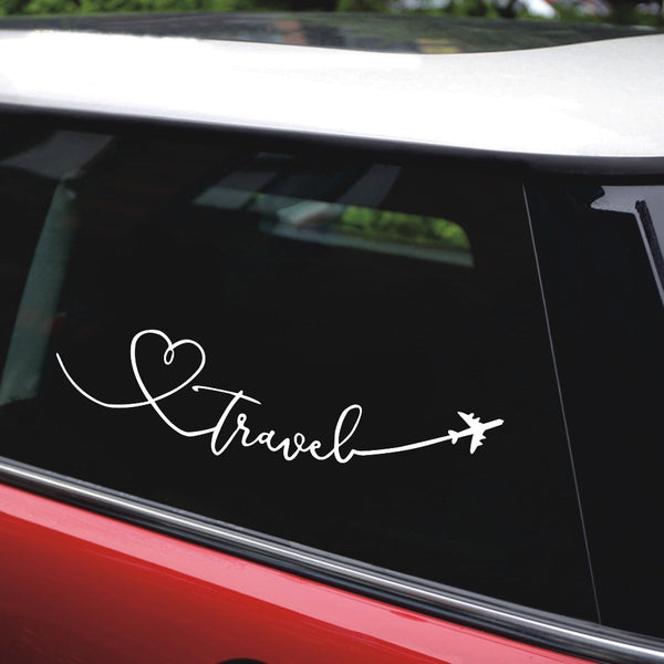 Travel Love Car Decal